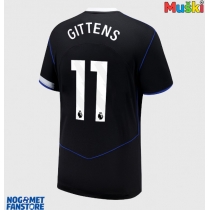 Chelsea Jamie Gittens #11 Rezervni Dres 2025-26 Kratak Rukav